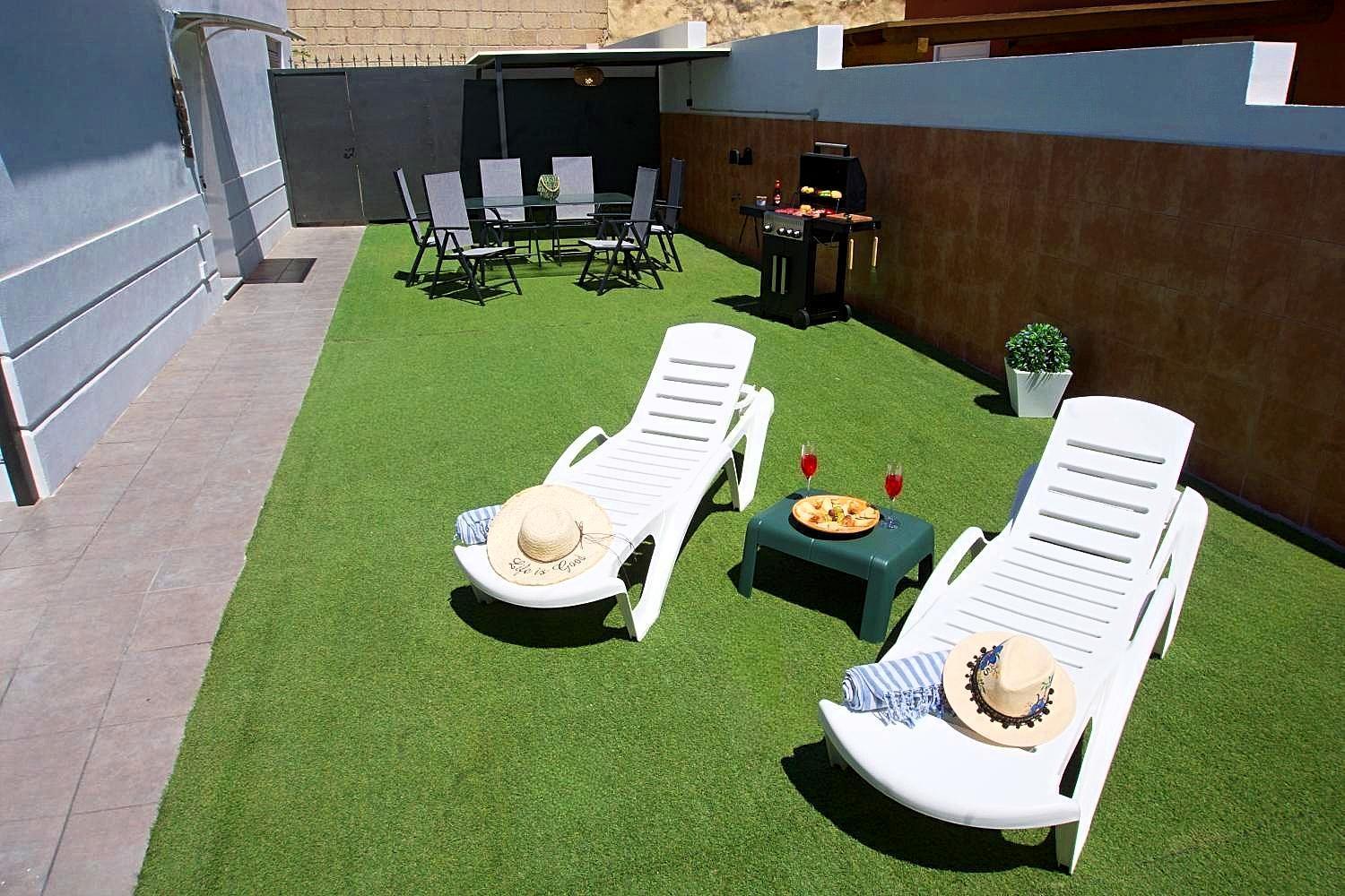 Apartamento,Bbq, Cerca Del Mar Charco del Pino Esterno foto
